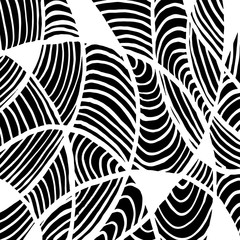 Brush texture pattern. Grunge vector.