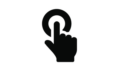 hand click vector icon