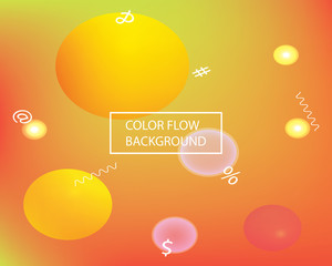 Smooth gradient mesh background.