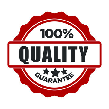 Quality guarantee, warranty seal, best choice isolated icon