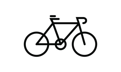 Obraz premium bicycle icon vector