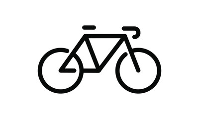 bicycle icon vector