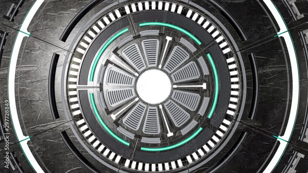 Poster technology elements background. dark night power podium empty stage and copy space for your text. sc