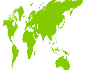 Fototapeta premium 世界地図 日本地図 地図 グローバル ビジネス背景 地球