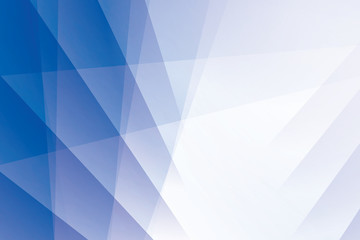 Obraz premium Abstract geometric blue and white color background. Vector, illustration.