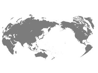 Obraz premium Mapa świata Japonia Mapa Mapa Globalny biznes tło Ziemia
