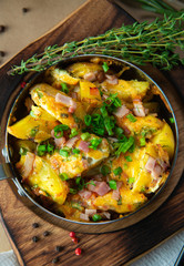 beef stew with potatoes and carrots