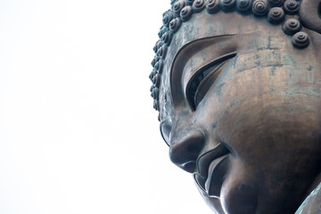 Tian Tan Buddha is a large bronze statue of Buddha Shakyamuni, completed in 1993, and located at Ngong Ping, Lantau Island, in Hong Kong