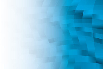 Obraz premium Abstract geometric blue and white color background. Vector, illustration.