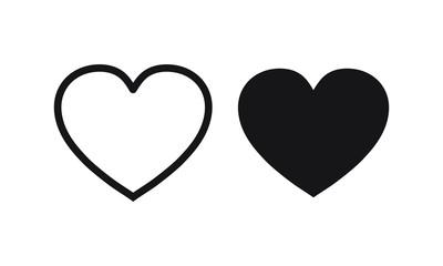 heart symbol vector illustration