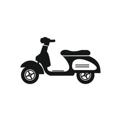 scooter icon vector symbol illustartion