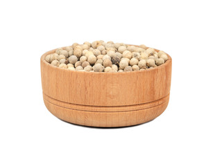 White pepper peas in bowl
