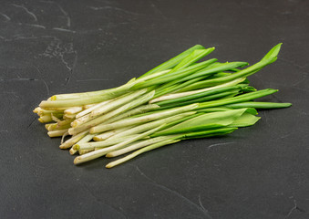 Fresh wild garlic