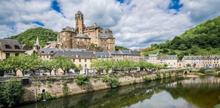 Estaing, Aveyron, Occitanie, France.