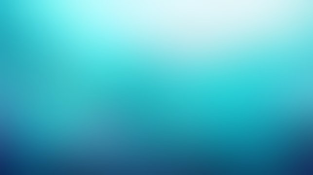 Cold water texture. Underwater shine and deep shade bottom defocus illustration. Abstract pattern. Clean clear blue background.