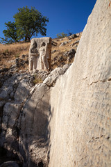 Handshake relief of Hercules and Antiochus in Arsemia ancient region