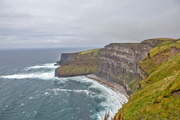 Fototapeta na wymiar Cliffs of Moher in County Clare. Liscannor. Ireland