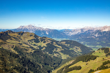 Obraz premium Mountain panorama from the Alps in East Tyrol