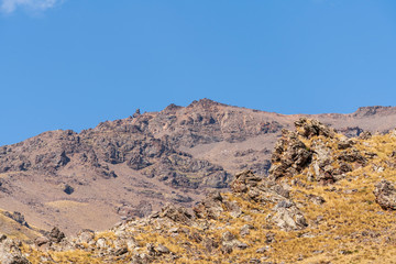 High mountain landscape of Sierra Nevada