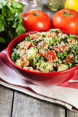 Tabbouleh salad with couscous