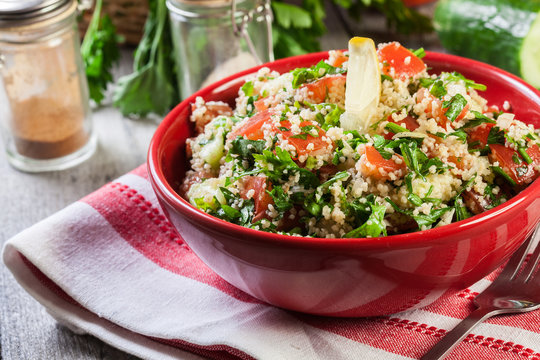 Tabbouleh salad with couscous