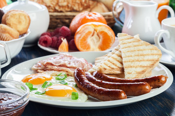 Fresh english breakfast