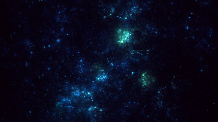 Fractal 3D rendering abstract light surreal background