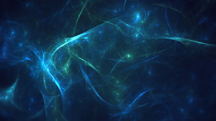 Fractal 3D rendering abstract light surreal background