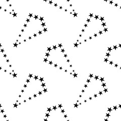 Star Seamless Pattern Design