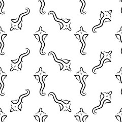 Ganesha The Lord Of Wisdom Seamless Pattern