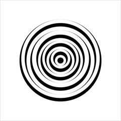 Concentric Circle Abstract Shape