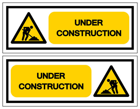 Under Construction Symbol Sign, Vector Illustration, Isolate On White Background Label .EPS10