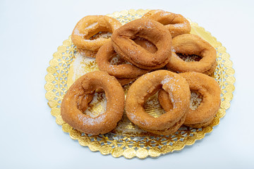 Roscas de anís, repostería tradicional en España.