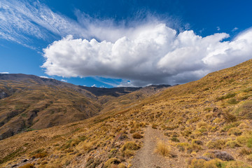 High mountain landscape of Sierra Nevada