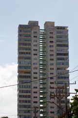 modern building in hong kong