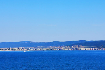 Obraz premium Bulgarian Black sea in old Nessebar