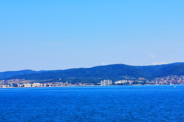 Bulgarian Black sea in old Nessebar