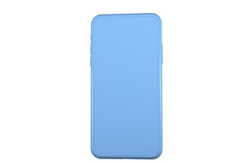 smartphone device digital 3d rendering