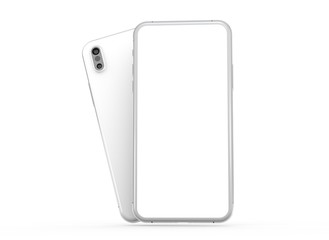 smartphone device digital 3d rendering