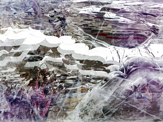 street photography - digital edited abstraction