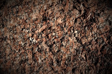 the texture of the stone