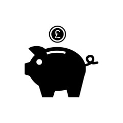 Piggy bank icon