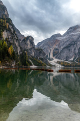 lake in the mountains