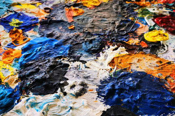 color paint palette texture