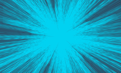 Abstract blue background with lines and stars. Vector illustration EPS10