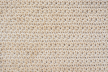 Fragment of a handmade knitwear.