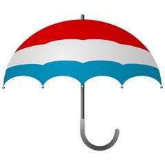 luxembourg flag umbrella