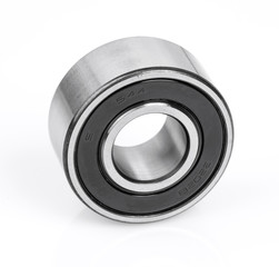 Ball bearing isolated on white background