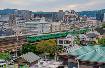 京都山科区の都市景観