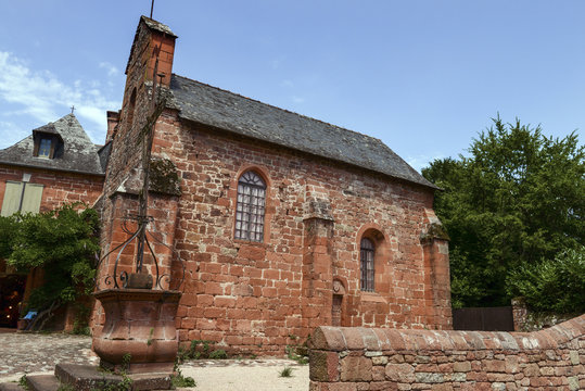 Collonges-la-Rouge is a commune in the Corr&egrave;ze department in the Nouvelle-Aquitaine region of France.
